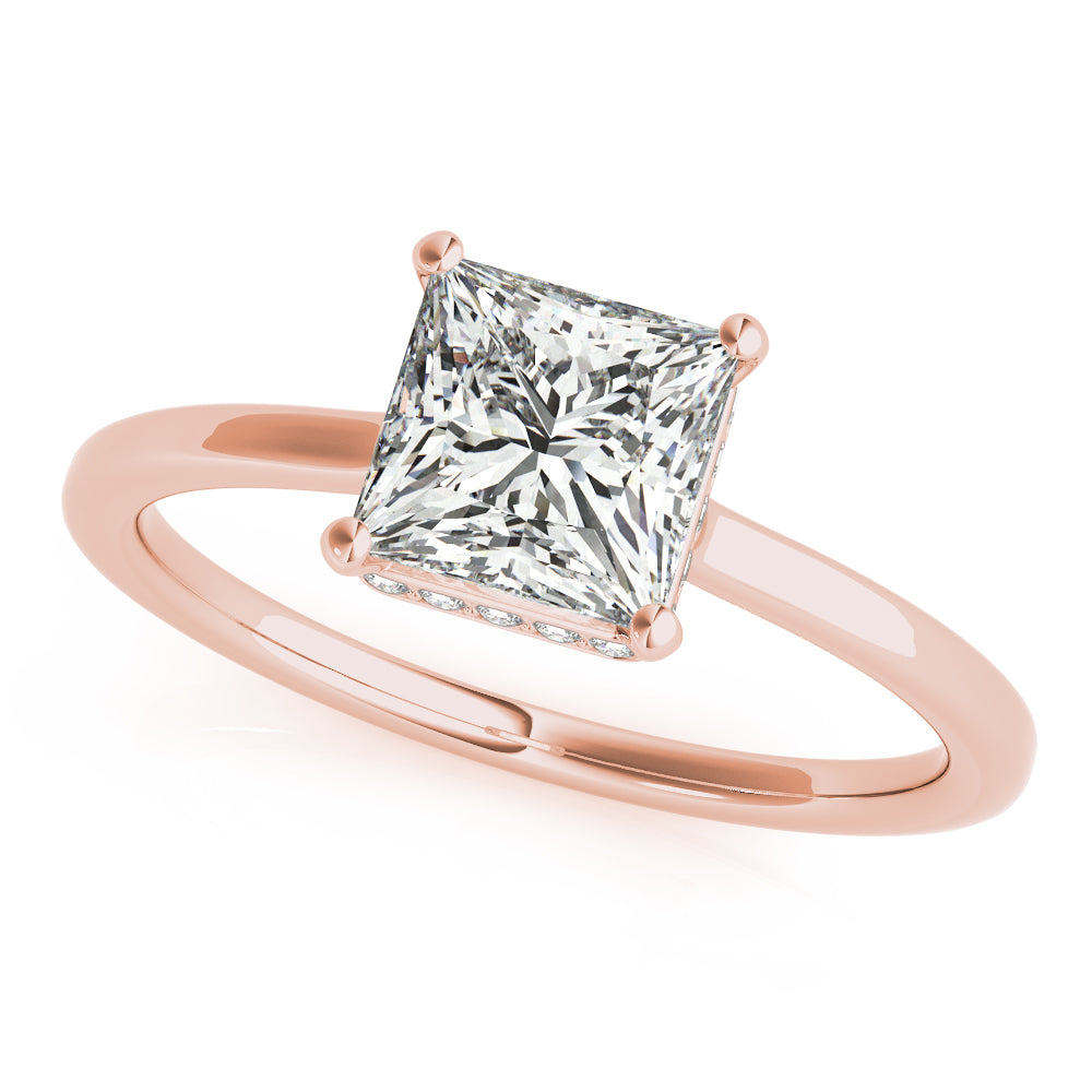 Square Engagement Ring M51139-E-7.5