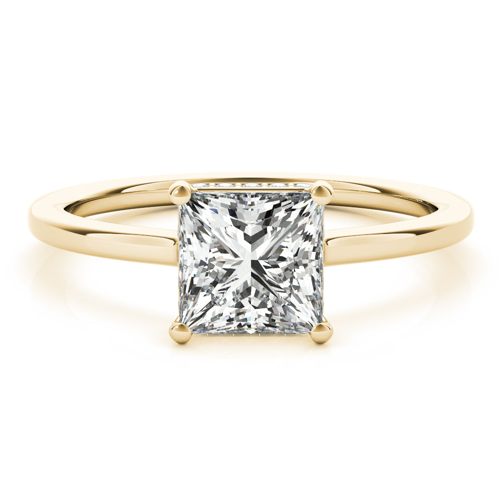 Square Engagement Ring M51139-E-7.5