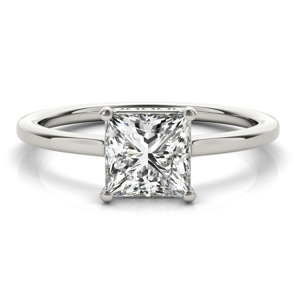 Square Engagement Ring M51139-E-7.5