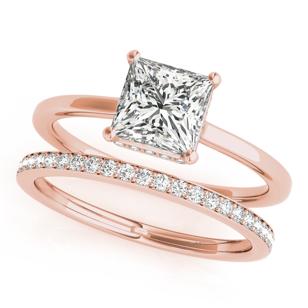 Square Engagement Ring M51139-E-5.5