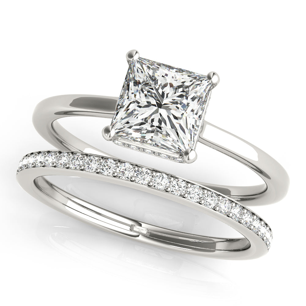 Square Engagement Ring M51139-E-6