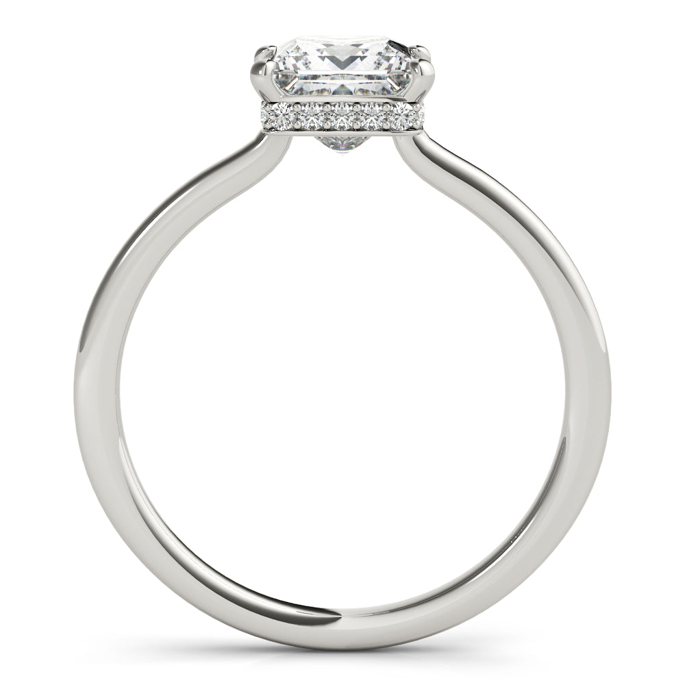 Square Engagement Ring M51139-E-7