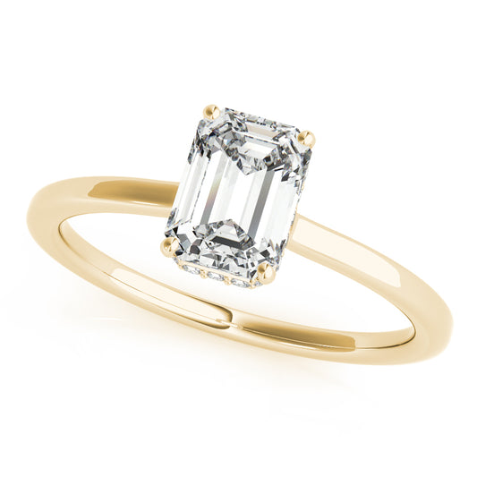Emerald Cut Engagement Ring M51140-E-7X5
