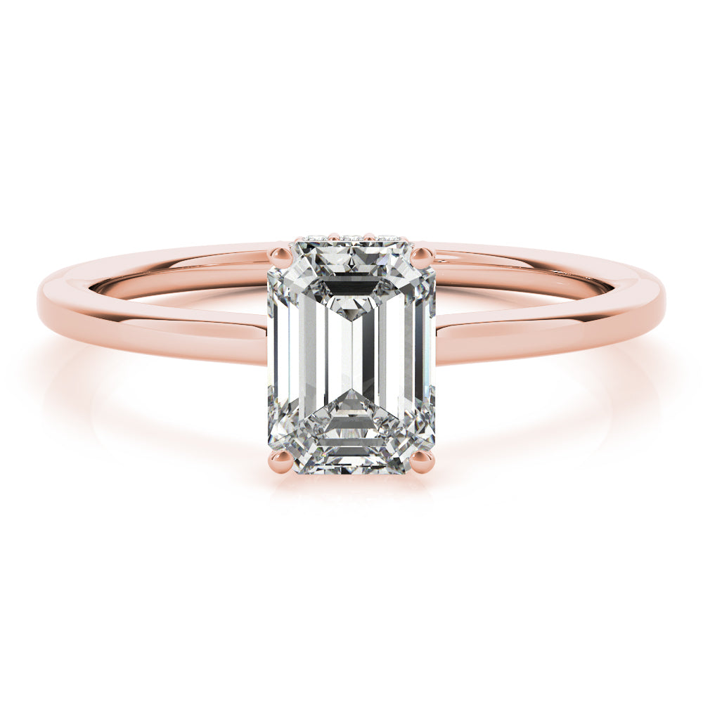 Emerald Cut Engagement Ring M51140-E-6X4