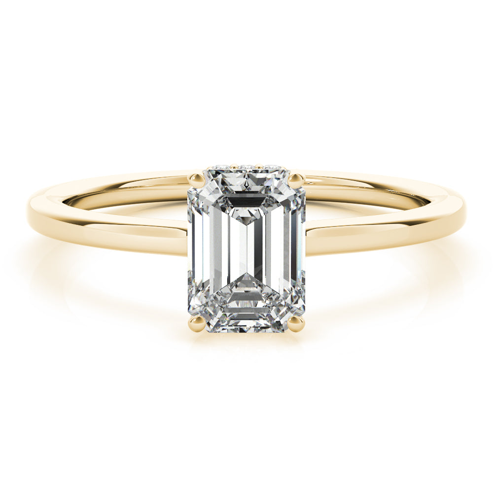 Emerald Cut Engagement Ring M51140-E-6X4