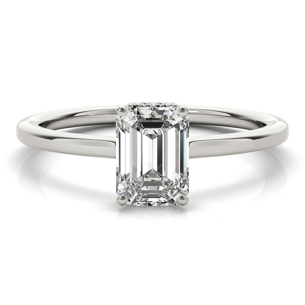 Emerald Cut Engagement Ring M51140-E-5X3