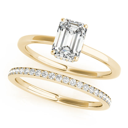 Emerald Cut Engagement Ring M51140-E-6X4