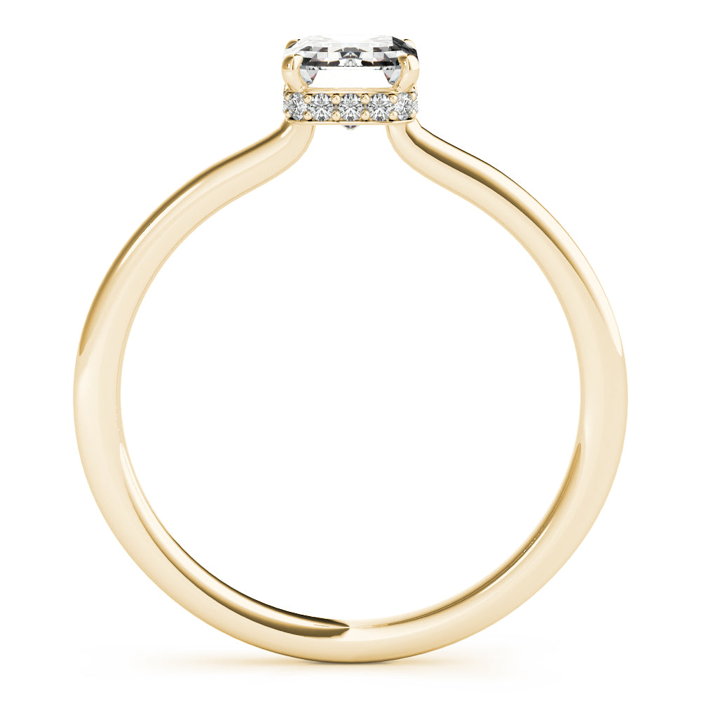 Emerald Cut Engagement Ring M51140-E-9X7