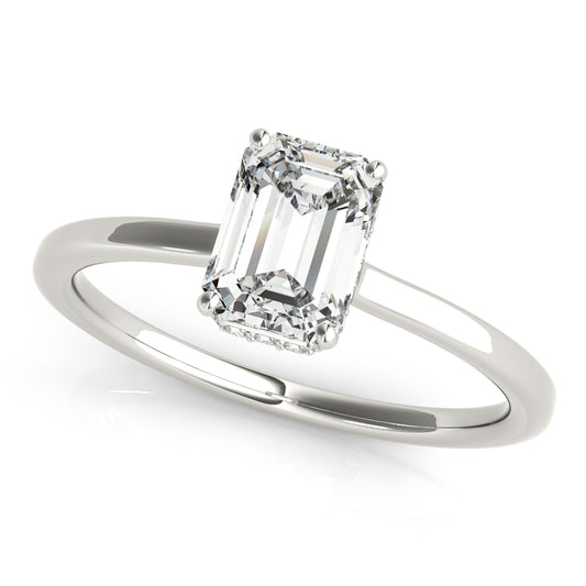 Emerald Cut Engagement Ring M51140-E-8X6