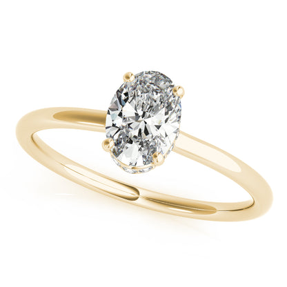 Oval Engagement Ring M51141-E-6X4