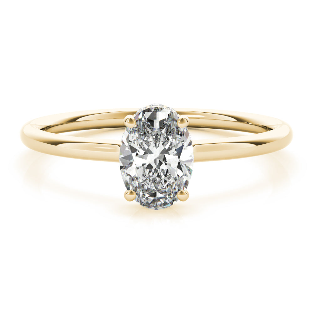 Oval Engagement Ring M51141-E-6X4