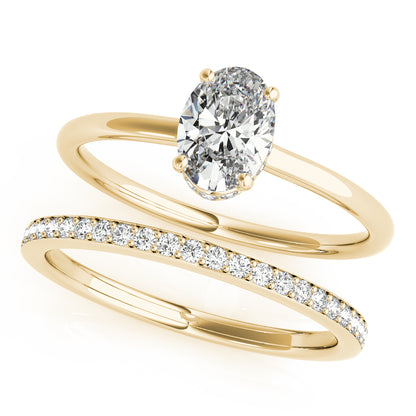 Oval Engagement Ring M51141-E-8X6