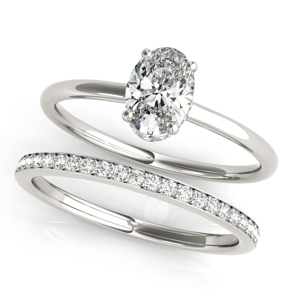 Oval Engagement Ring M51141-E-5X3