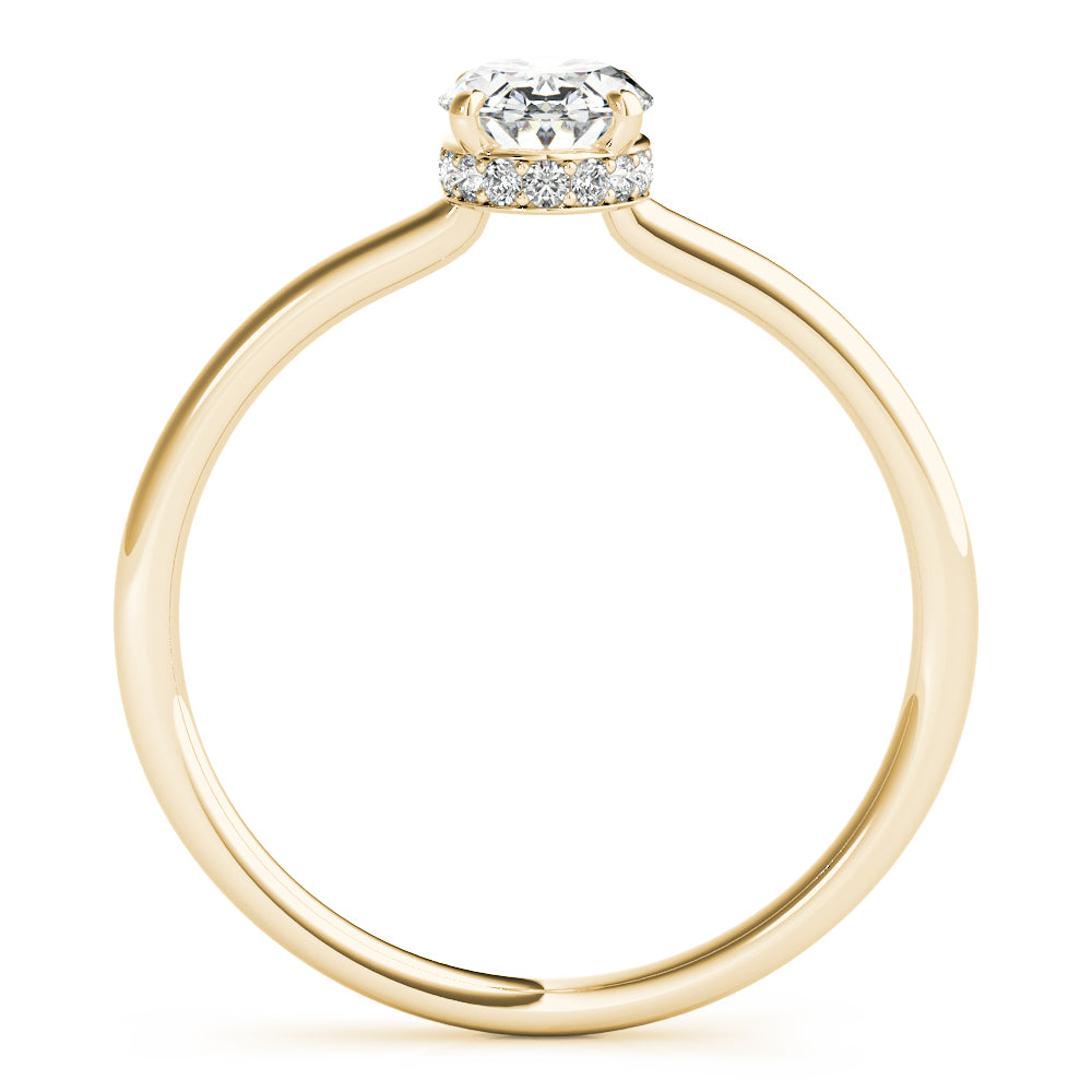 Oval Engagement Ring M51141-E-8X6