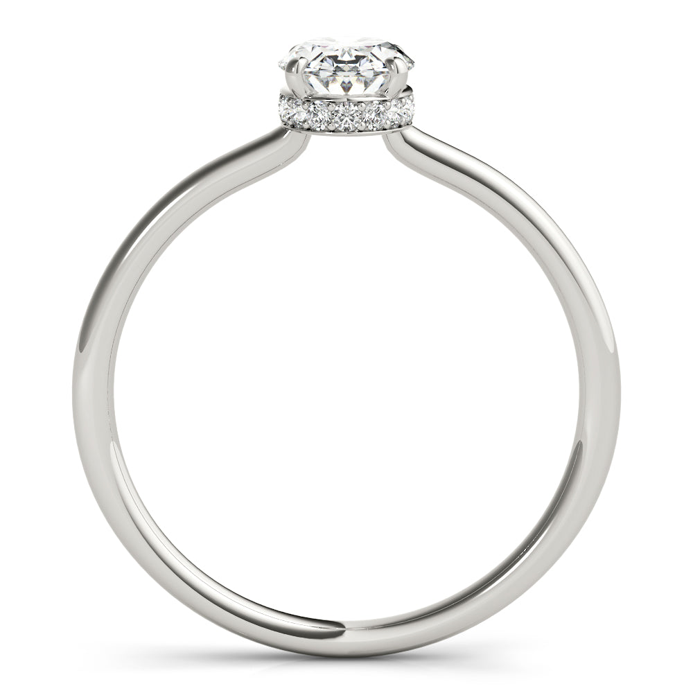 Oval Engagement Ring M51141-E-6X4