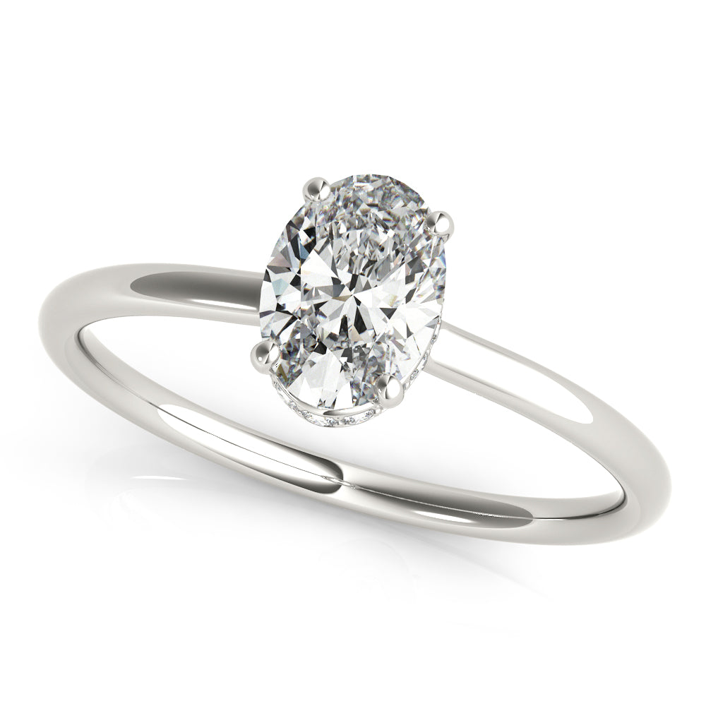 Oval Engagement Ring M51141-E-5X3