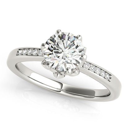 Round Engagement Ring M51142-E-1