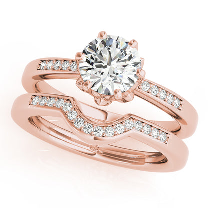 Round Engagement Ring M51142-E-1