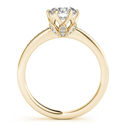 Round Engagement Ring M51142-E-1