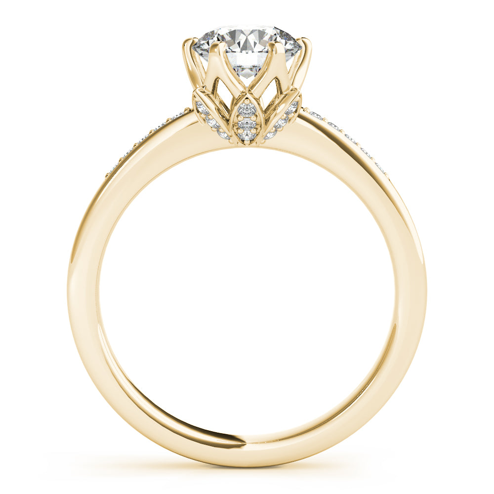 Round Engagement Ring M51142-E-11/2