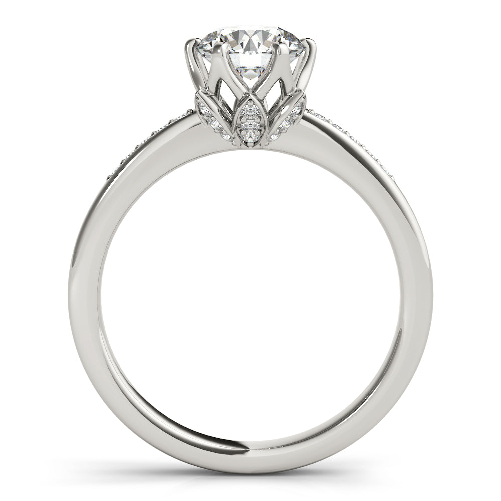 Round Engagement Ring M51142-E-1