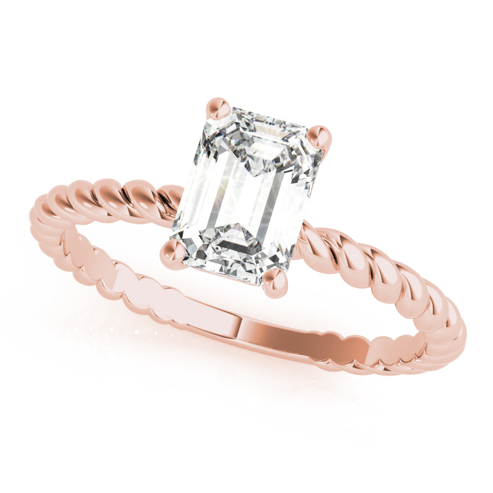 Emerald Cut Engagement Ring M51143-E-8X6