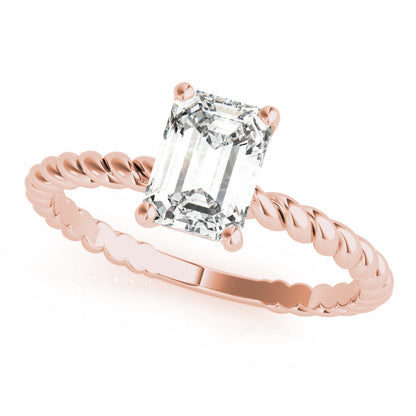 Emerald Cut Engagement Ring M51143-E-8X6