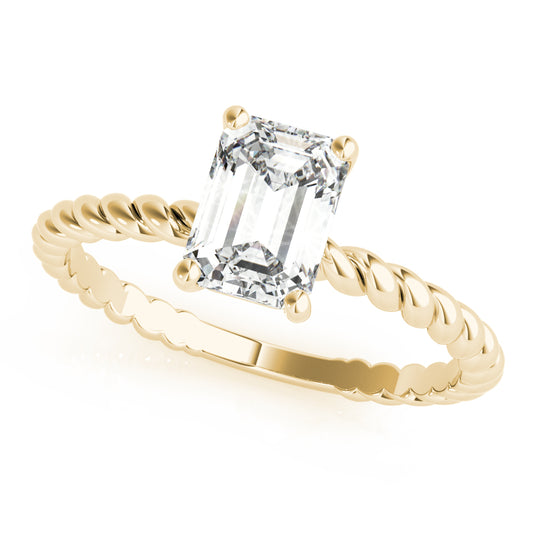 Emerald Cut Engagement Ring M51143-E-7X5