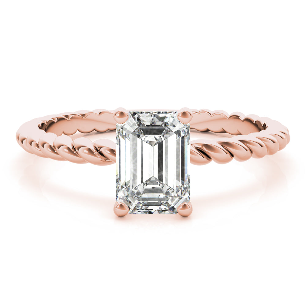 Emerald Cut Engagement Ring M51143-E-9X7