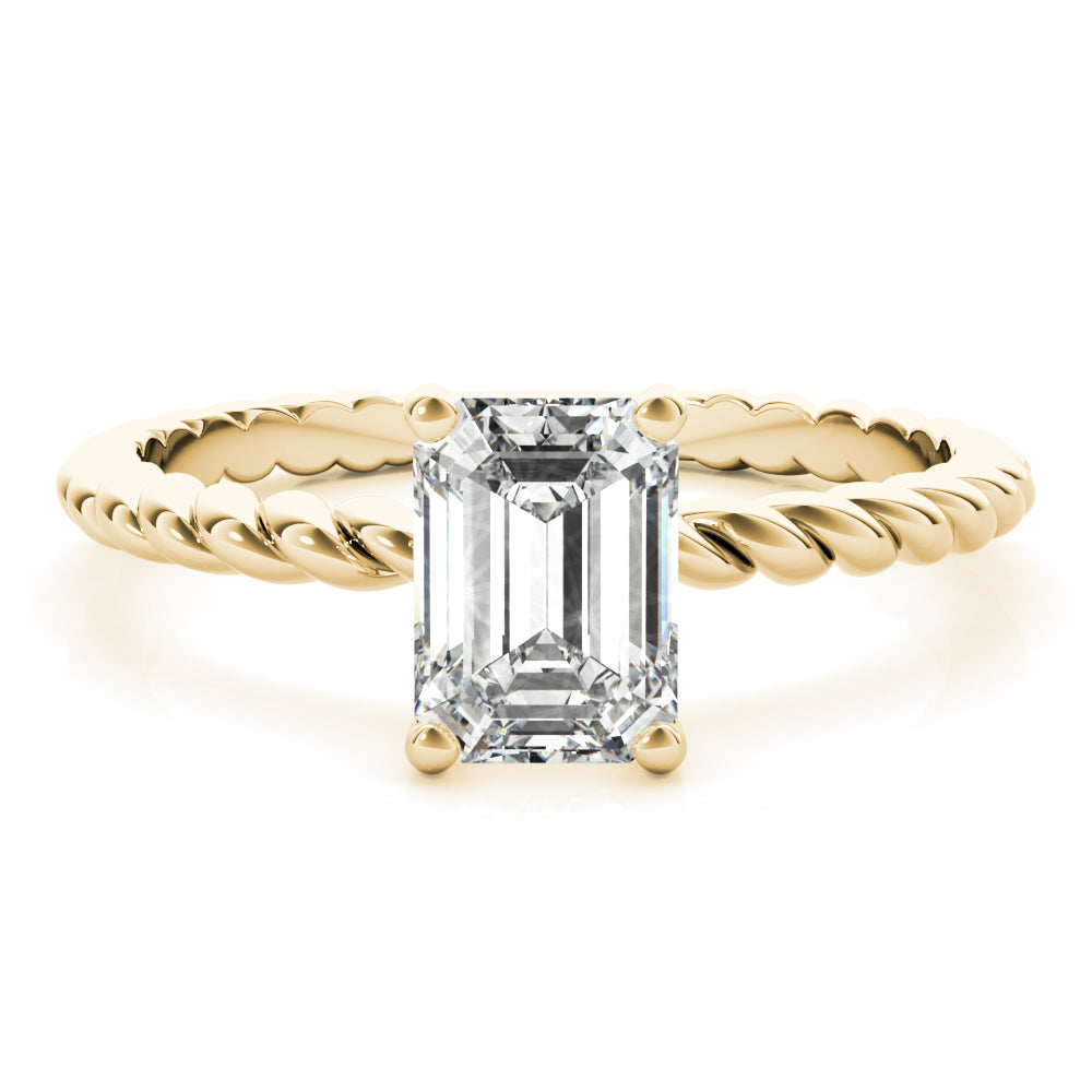 Emerald Cut Engagement Ring M51143-E-8X6