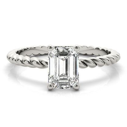 Emerald Cut Engagement Ring M51143-E-7X5