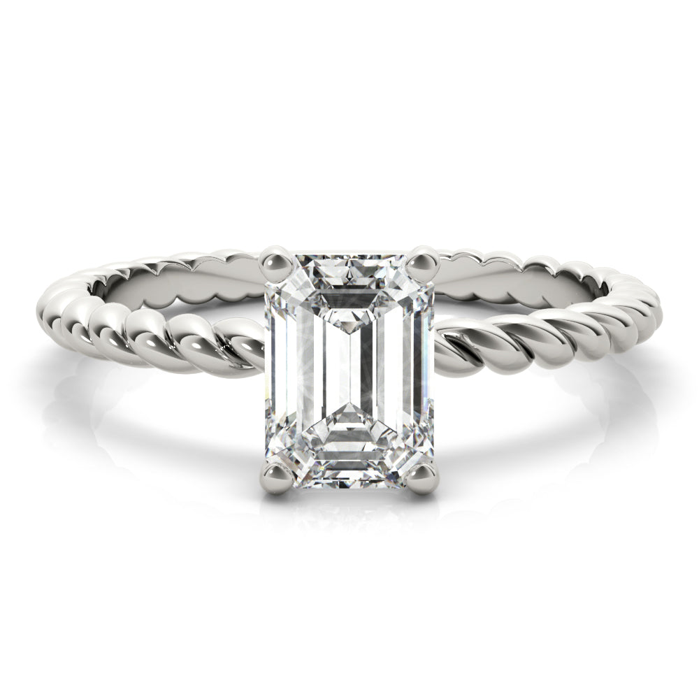 Emerald Cut Engagement Ring M51143-E-8.5X6.5
