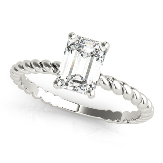 Emerald Cut Engagement Ring M51143-E-6X4