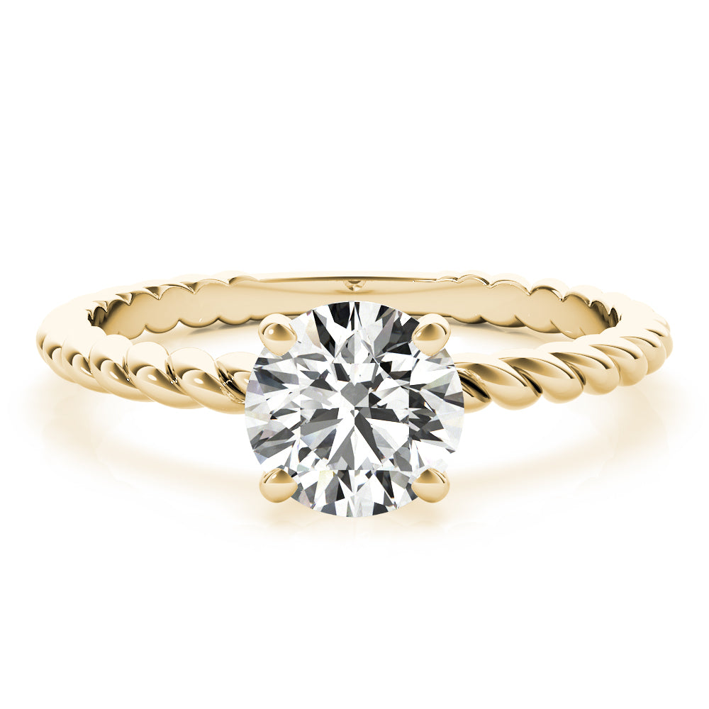 Round Engagement Ring M51144-E-3/4