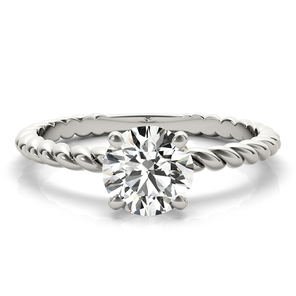 Round Engagement Ring M51144-E-1/2