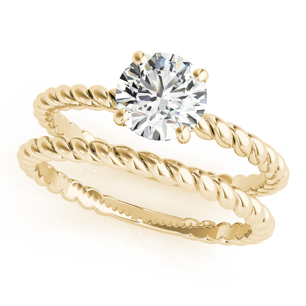 Round Engagement Ring M51144-E-3/4
