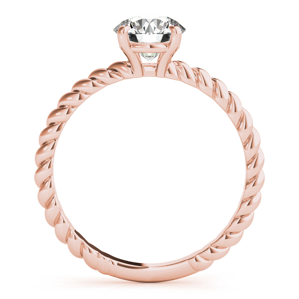 Round Engagement Ring M51144-E-3/4