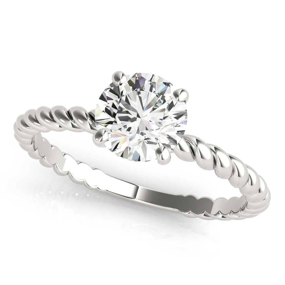 Round Engagement Ring M51144-E-1/2