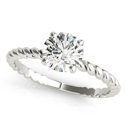Round Engagement Ring M51144-E-1/2