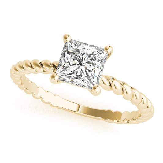 Square Engagement Ring M51145-E-7.5