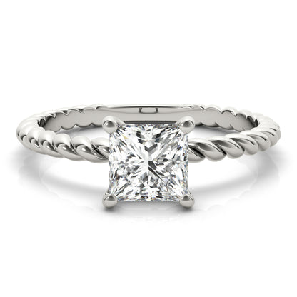 Square Engagement Ring M51145-E-7.5