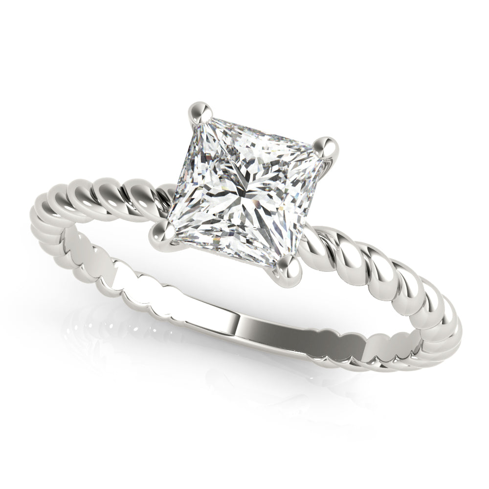 Square Engagement Ring M51145-E-7.5