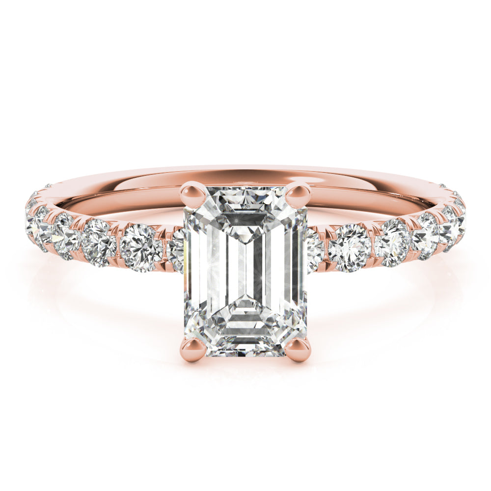 Emerald Cut Engagement Ring M51149-E-8X6