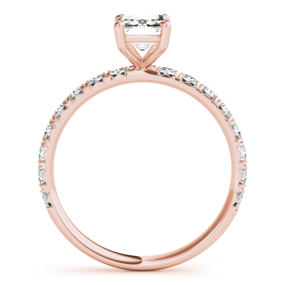 Emerald Cut Engagement Ring M51149-E-7X5