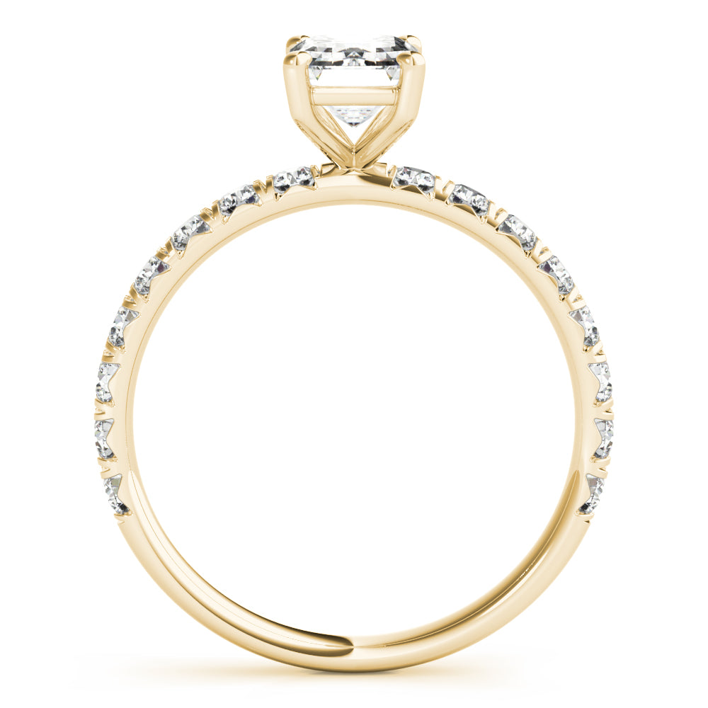 Emerald Cut Engagement Ring M51149-E-7X5