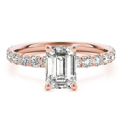 Emerald Cut Engagement Ring M51149-E-6X4