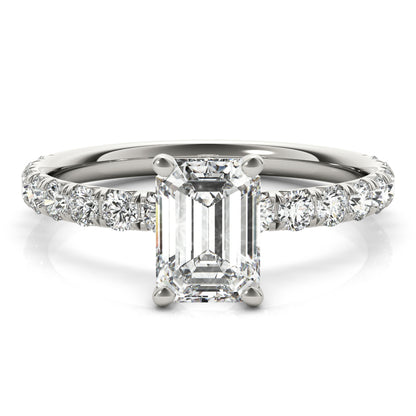 Emerald Cut Engagement Ring M51149-E-6X4