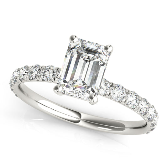 Emerald Cut Engagement Ring M51149-E-9X7