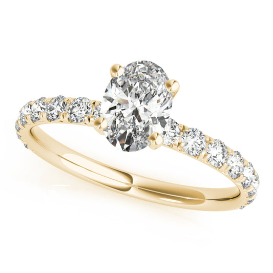 Oval Engagement Ring M51151-E-7X5