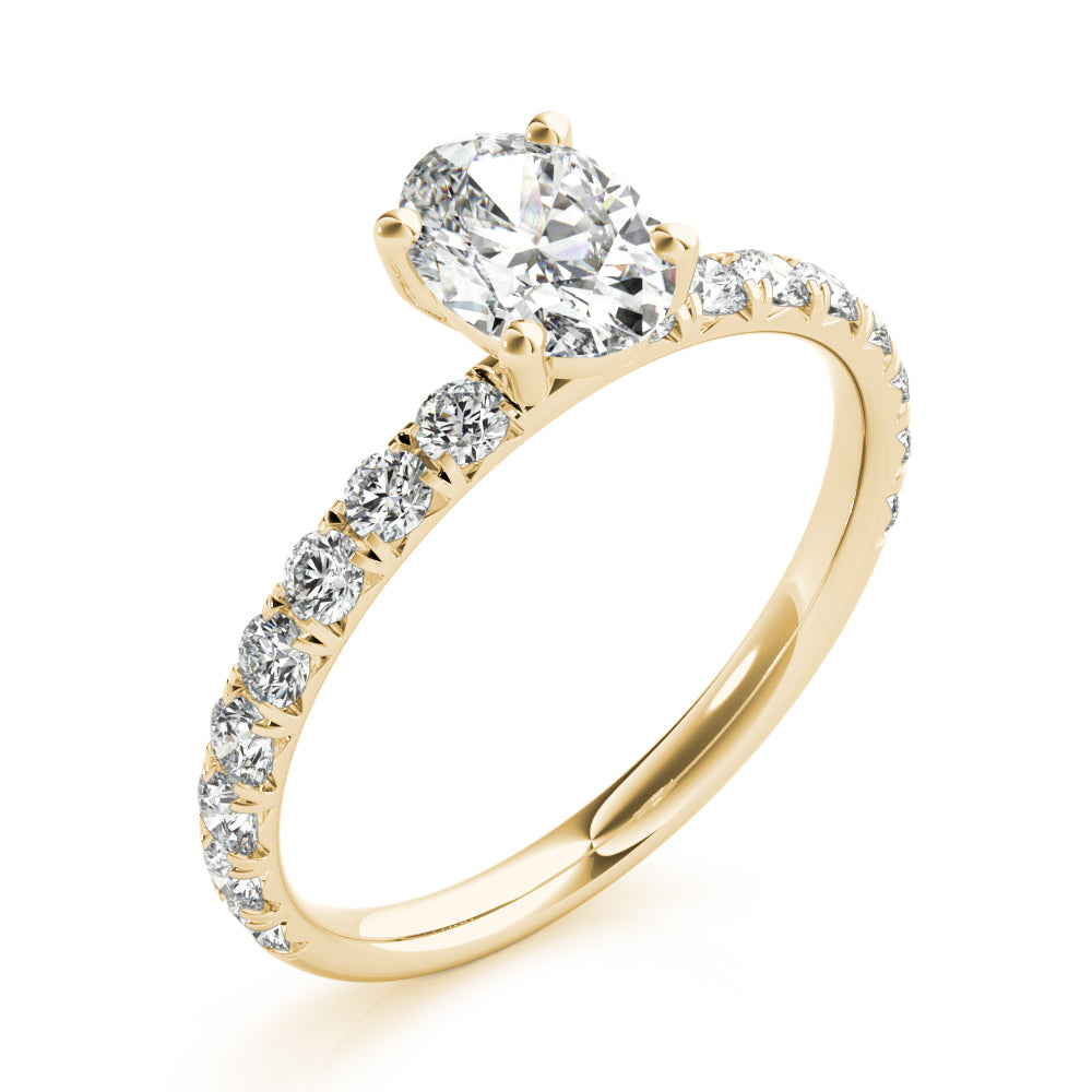Oval Engagement Ring M51151-E-8X6